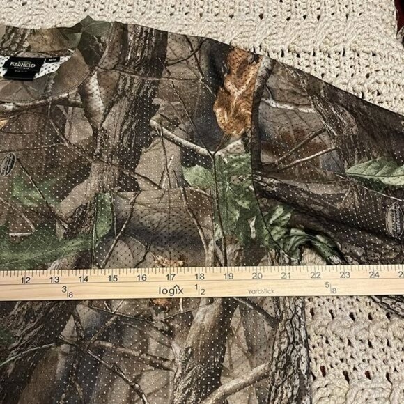 RedHead Mens Camouflage Short Sleeve Hunting Shirt Medium Polyester - Picture 13 of 16